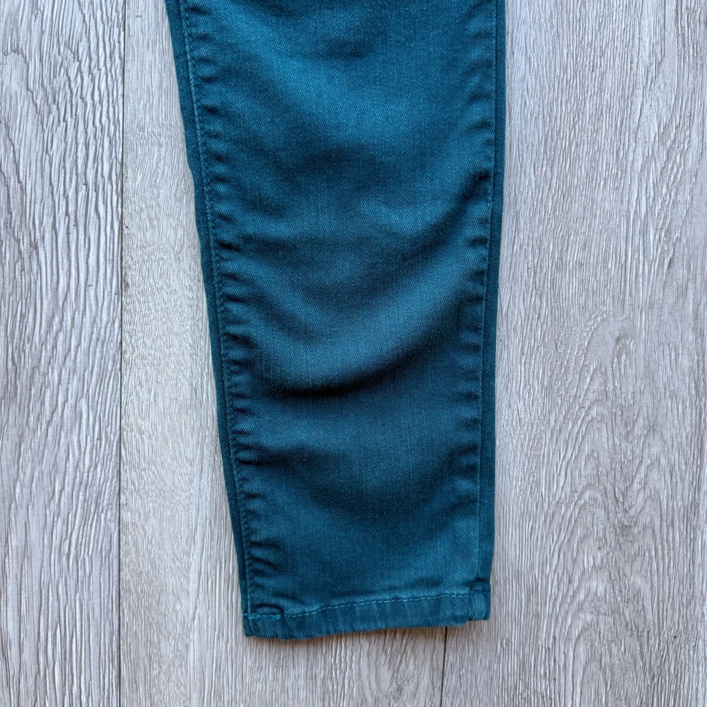 Flying Monkey Skinny Teal Denim Jeans - Picture 11 of 16